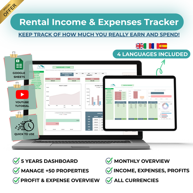 The Host Income & Expenses Tracker